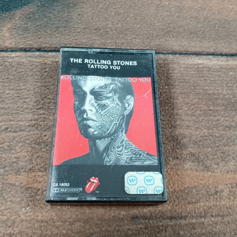 The Rolling Stones Tattoo You Cassette Tape CS 16052 1981